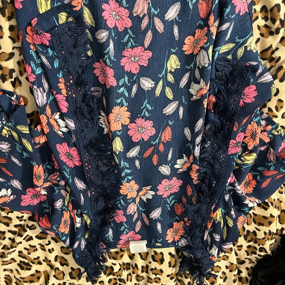 Flower cardigan